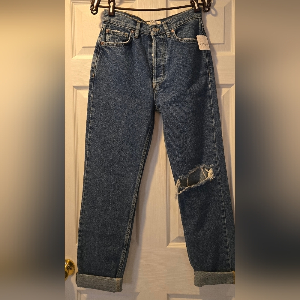 NWT Free People Blue Denim Jeans